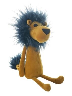Jellycat Swellegant Lancelot Lion Plush Blue Mane 12” Stuffed Animal Toy